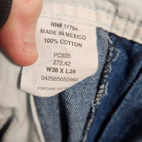 Key Carpenter Overalls , Size 38x29 - Picture 4 of 4